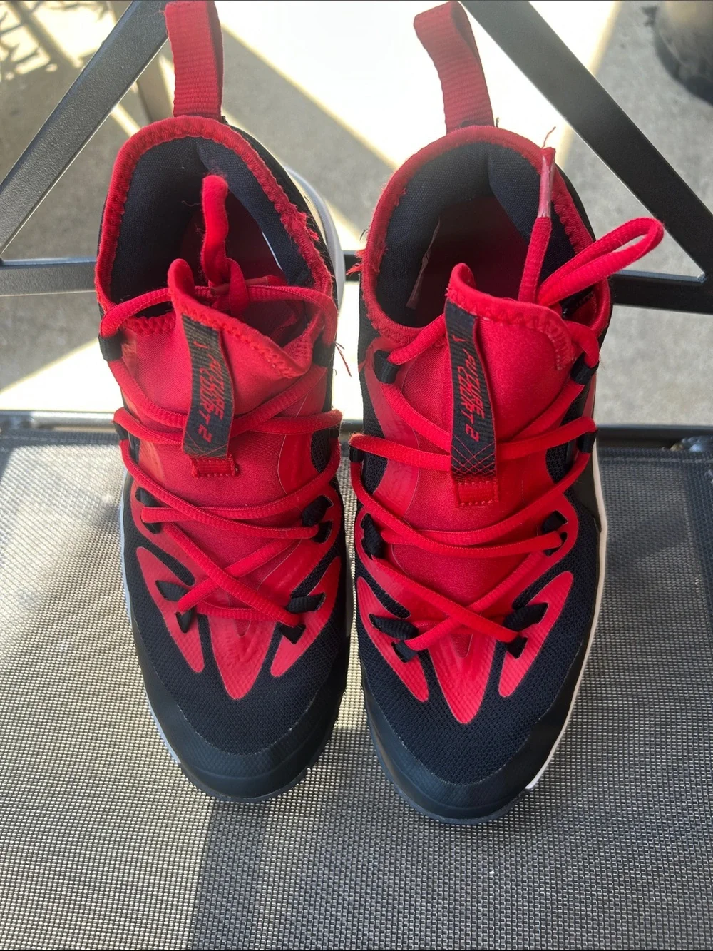 Nike Kids Red and Black Sneakers